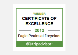 Trip Advisor Awards for Excellence Winner 2012