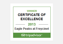 Trip Advisor Awards for Excellence Winner 2013